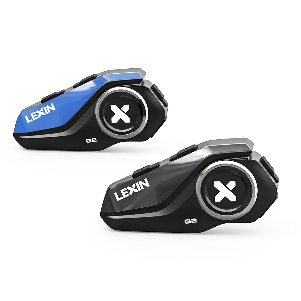 Lexin G2P Bluetooth Motorcycle Intercom Headset With FM Radio