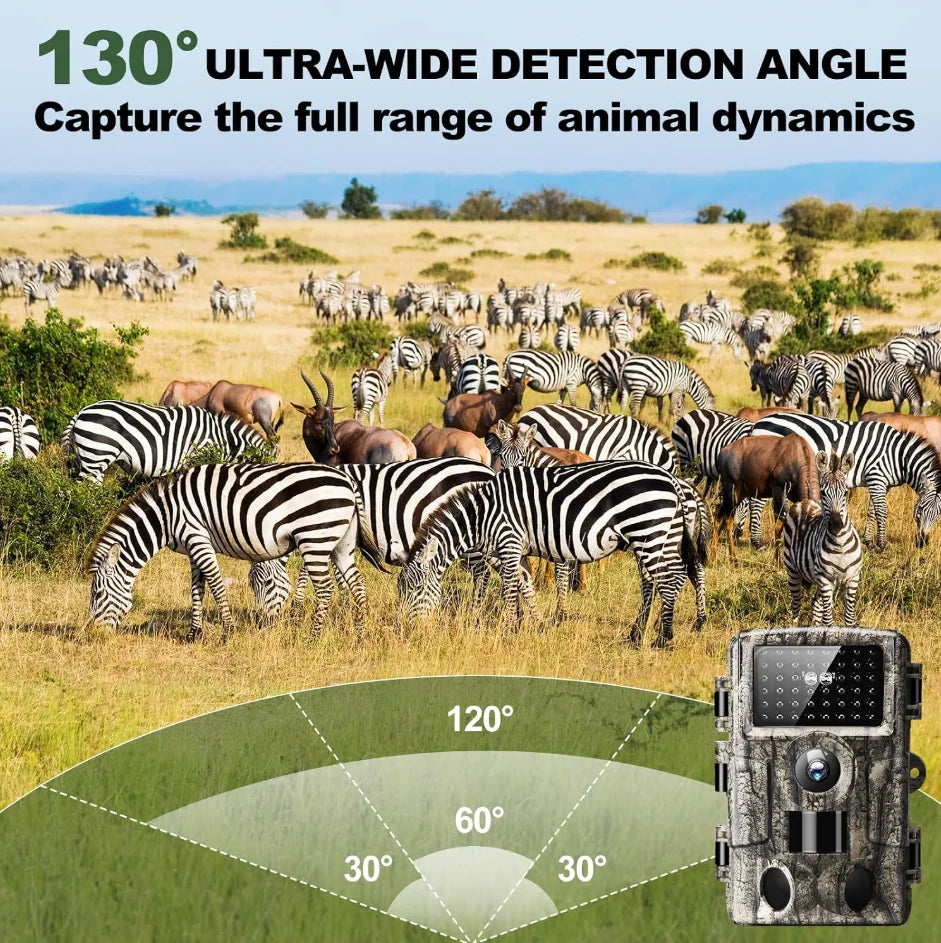 4K Trail Camera With IP66 Waterproof And Infrared Night Vision