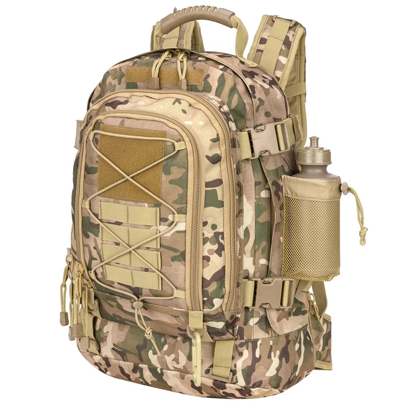 LQARMY Military Tactical Backpack For Hiking And Outdoor Camping Travel