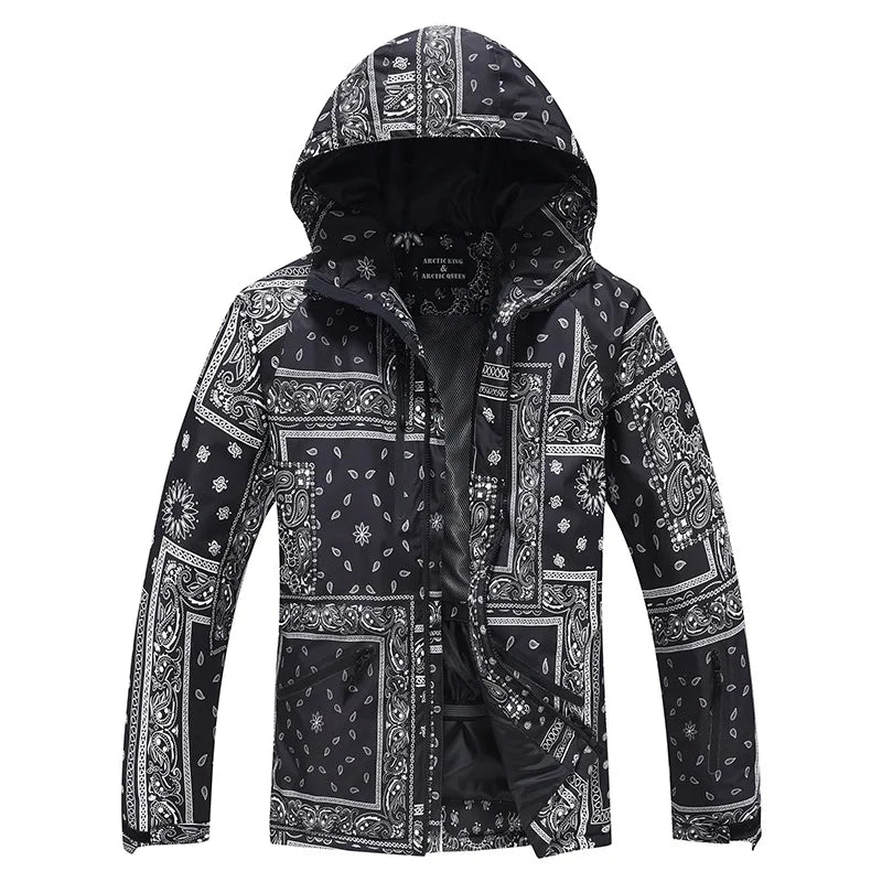 Arctic Queen Waterproof Ski Suit Jacket Pants Snowboard Outdoor Set