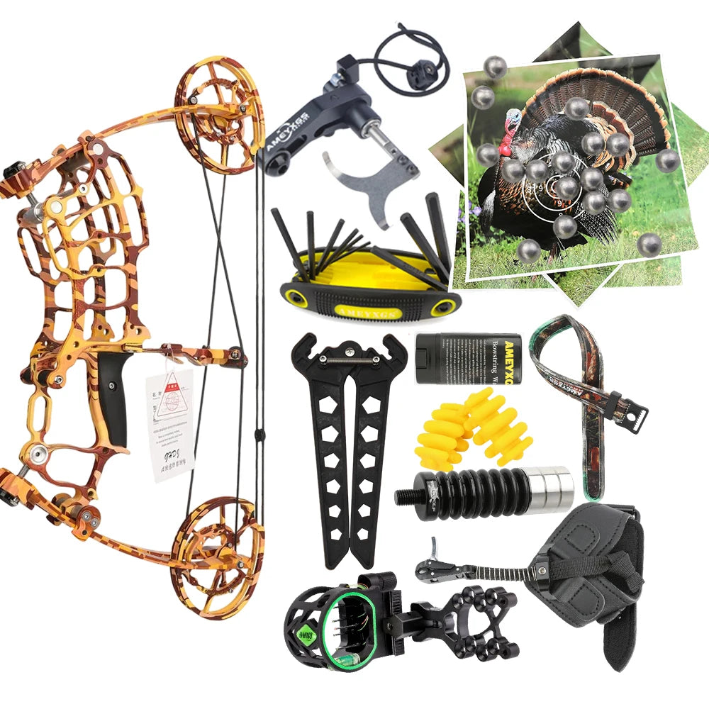 Professional Archery Compound Bow Optimized For Fast Velocity And Aim