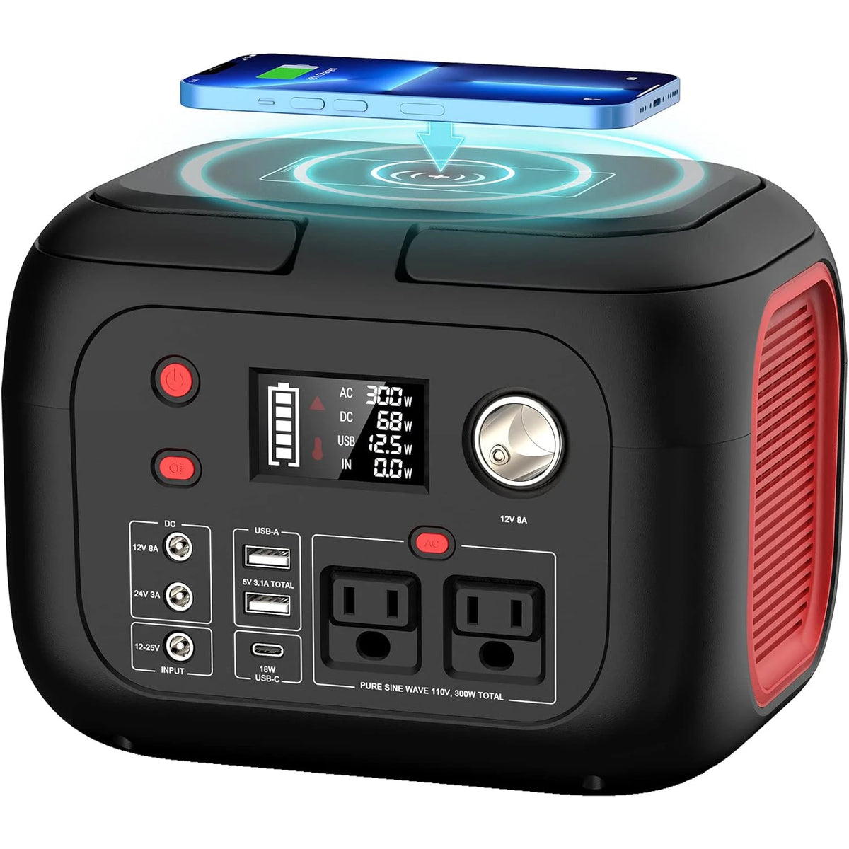 SinKeu Portable Power Station For Camping Travel And Home Use