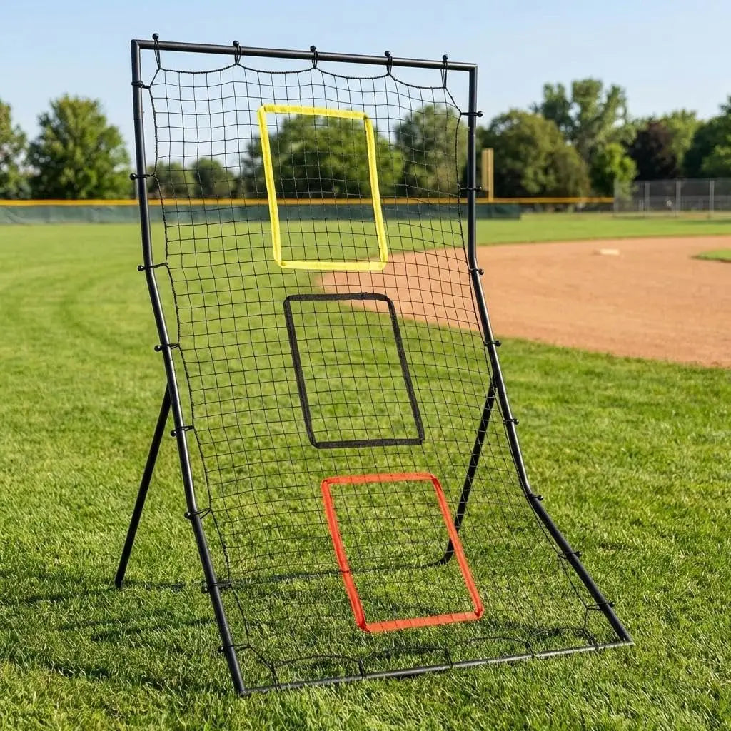 Himiss Three Zone Softball Rebounder Net For Pitch Training
