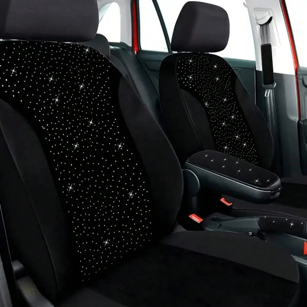 Luxury Faux Leather Car Seat Cover Set For All Seasons
