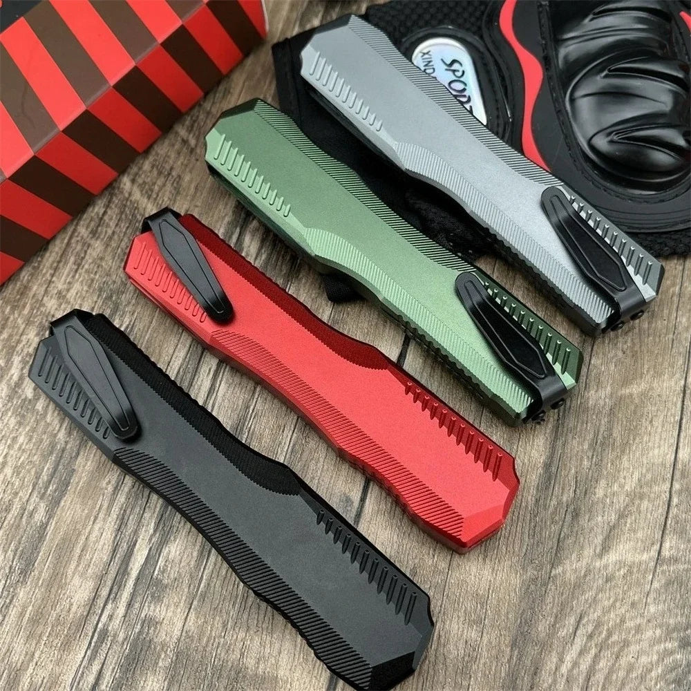 T6 Aluminum D2 Blade Outdoor Utility Knife For Camping EDC