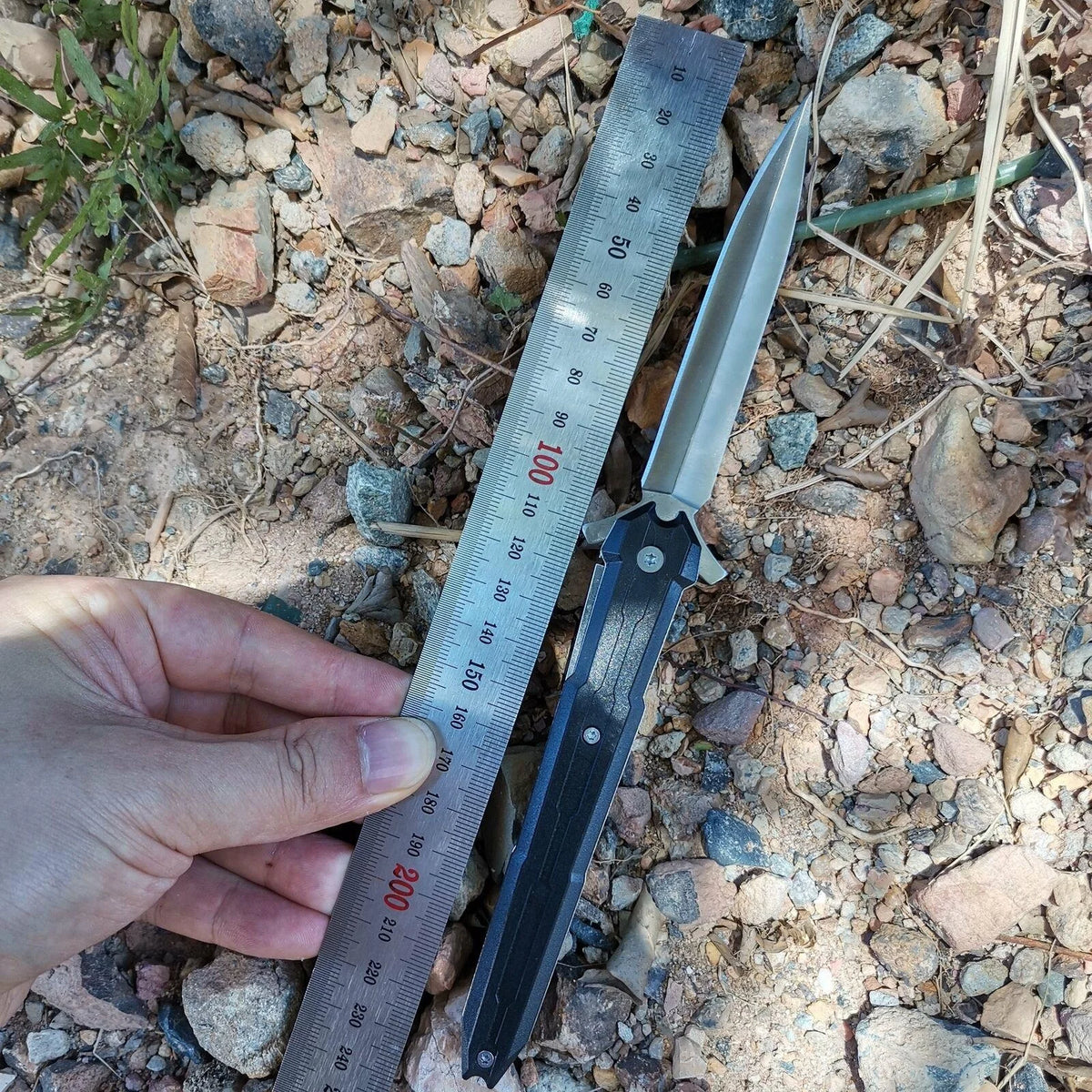 Portable Folding Survival Knife With Tactical Emergency Tool Design