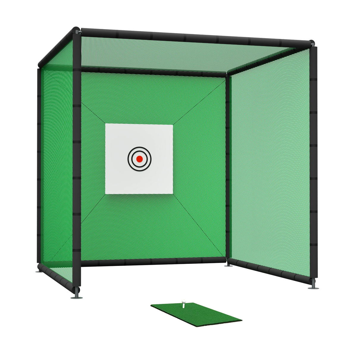 Heavy Duty Metal Frame Golf Practice Net Cage For Training