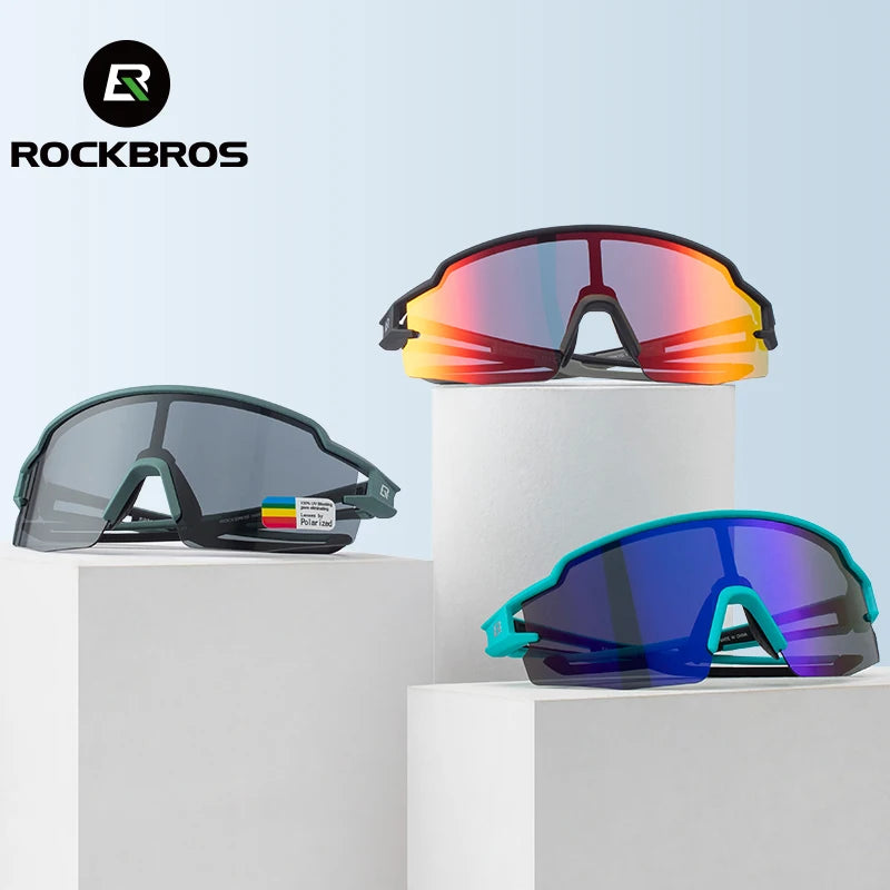 ROCKBROS Cycling Glasses Polarized UV400 Photochromic Sunglasses