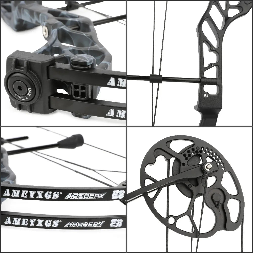 Durable Aluminum Archery Compound Bow For Professional Outdoor Hunting