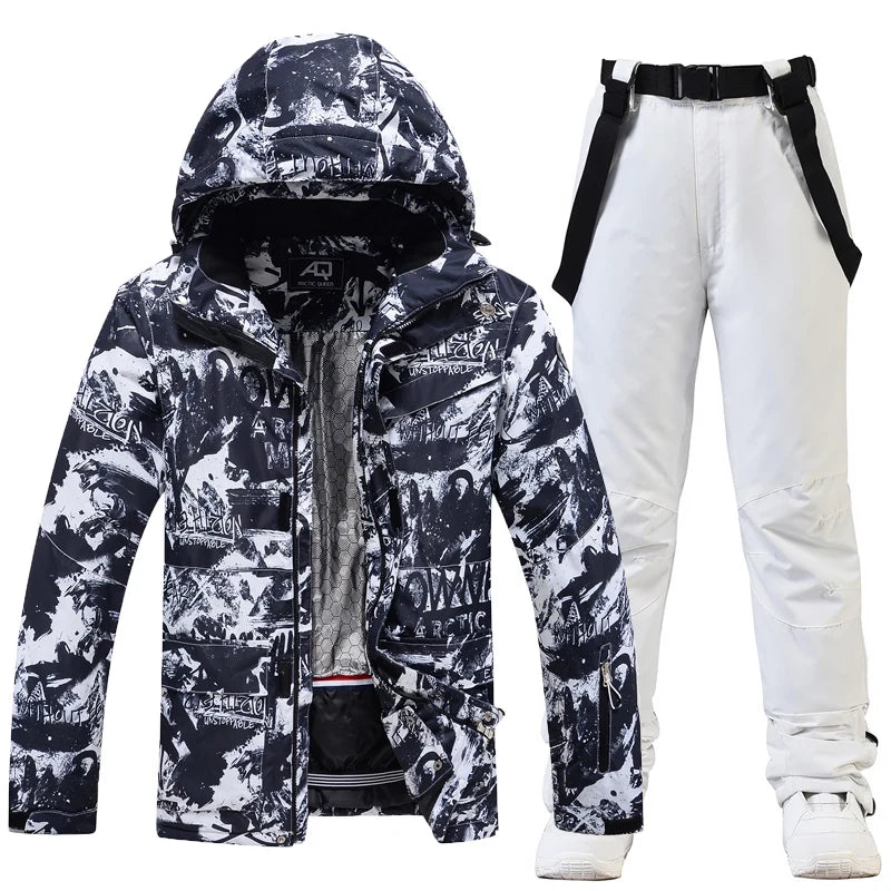 Arctic Queen Winter Snowboard Suit And Ski Jacket Set