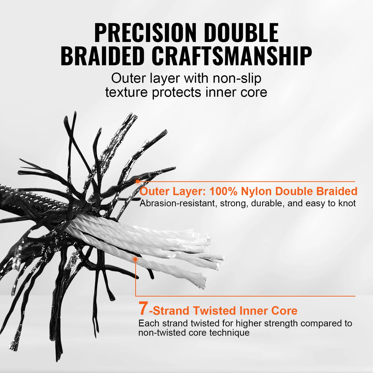 SucceBuy Durable Nylon Cord For Outdoor And Emergency Tasks