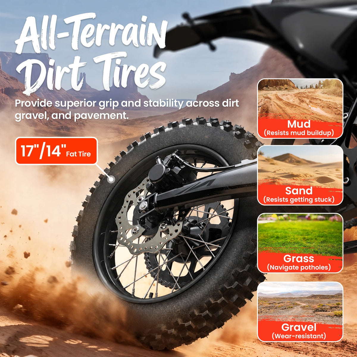 Qronge X1 Spark L Electric Dirt Bike With Full Suspension