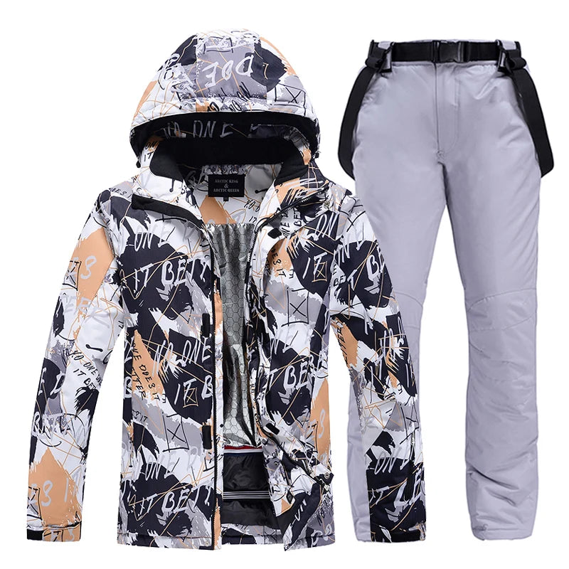 Arctic Queen Winter Snowboard Suit And Ski Jacket Set