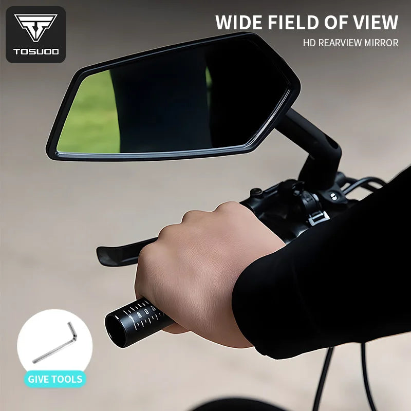 Tosud Adjustable Telescopic Mountain Bicycle Rearview Mirror