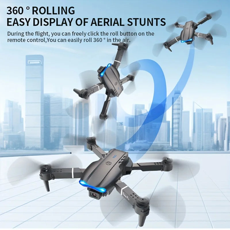 Compact Foldable Drone Featuring Dual Camera And Intelligent Return