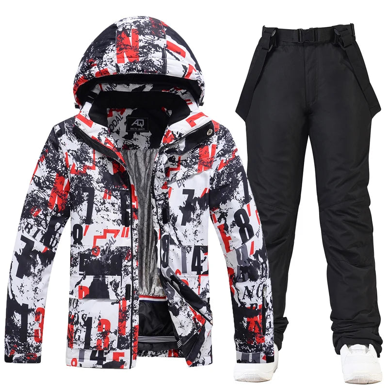 Arctic Queen Winter Snowboard Suit And Ski Jacket Set
