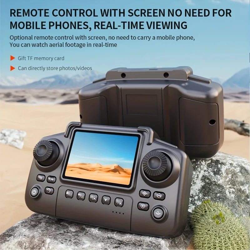 Compact Foldable Drone Featuring Dual Camera And Intelligent Return