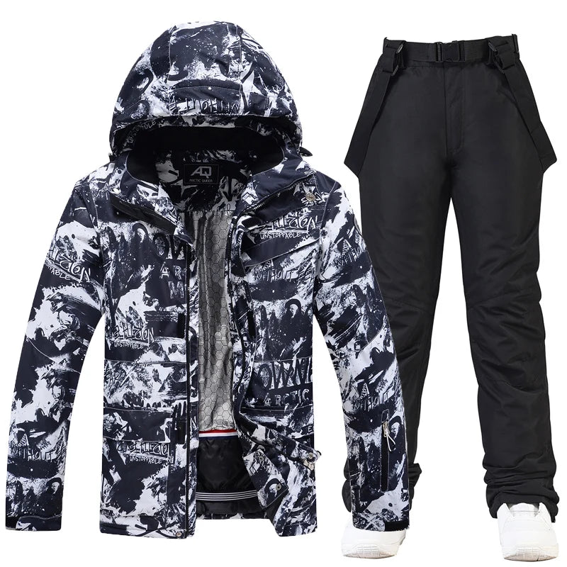 Arctic Queen Winter Snowboard Suit And Ski Jacket Set
