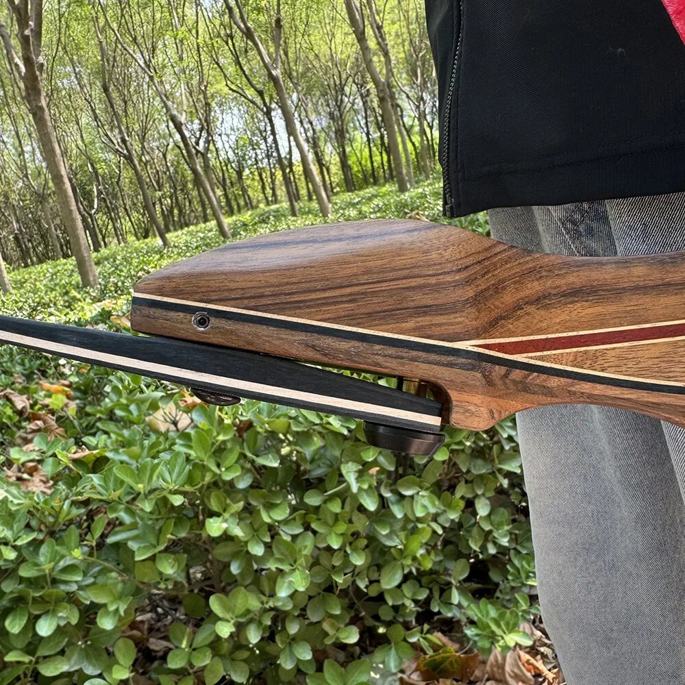 Professional Takedown Recurve Bow Set With Detachable Wood Handle