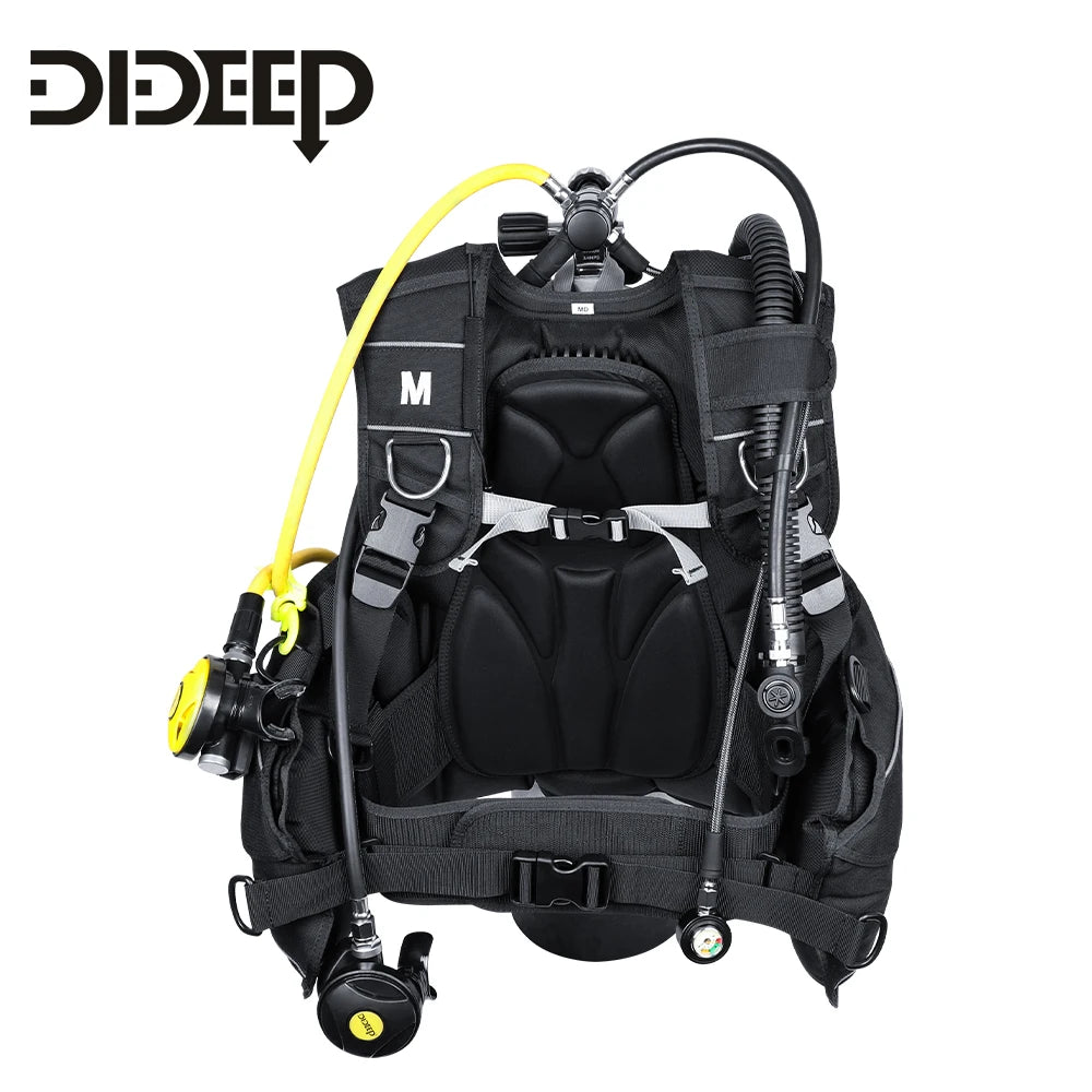 DIDEEP Professional Scuba Diving BCD Jacket Buoyancy Control Device