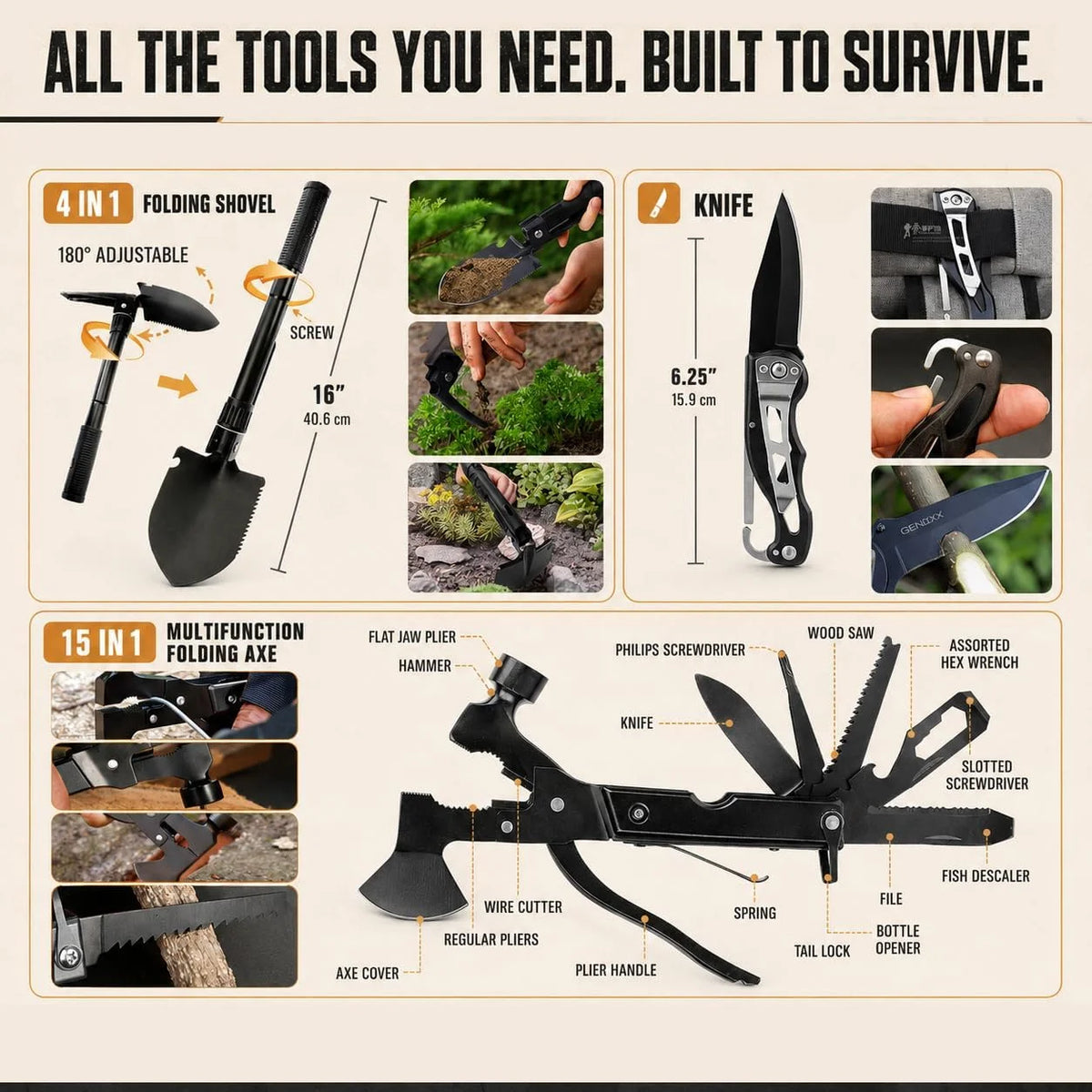 Essential Portable Emergency And First Aid Survival Kit