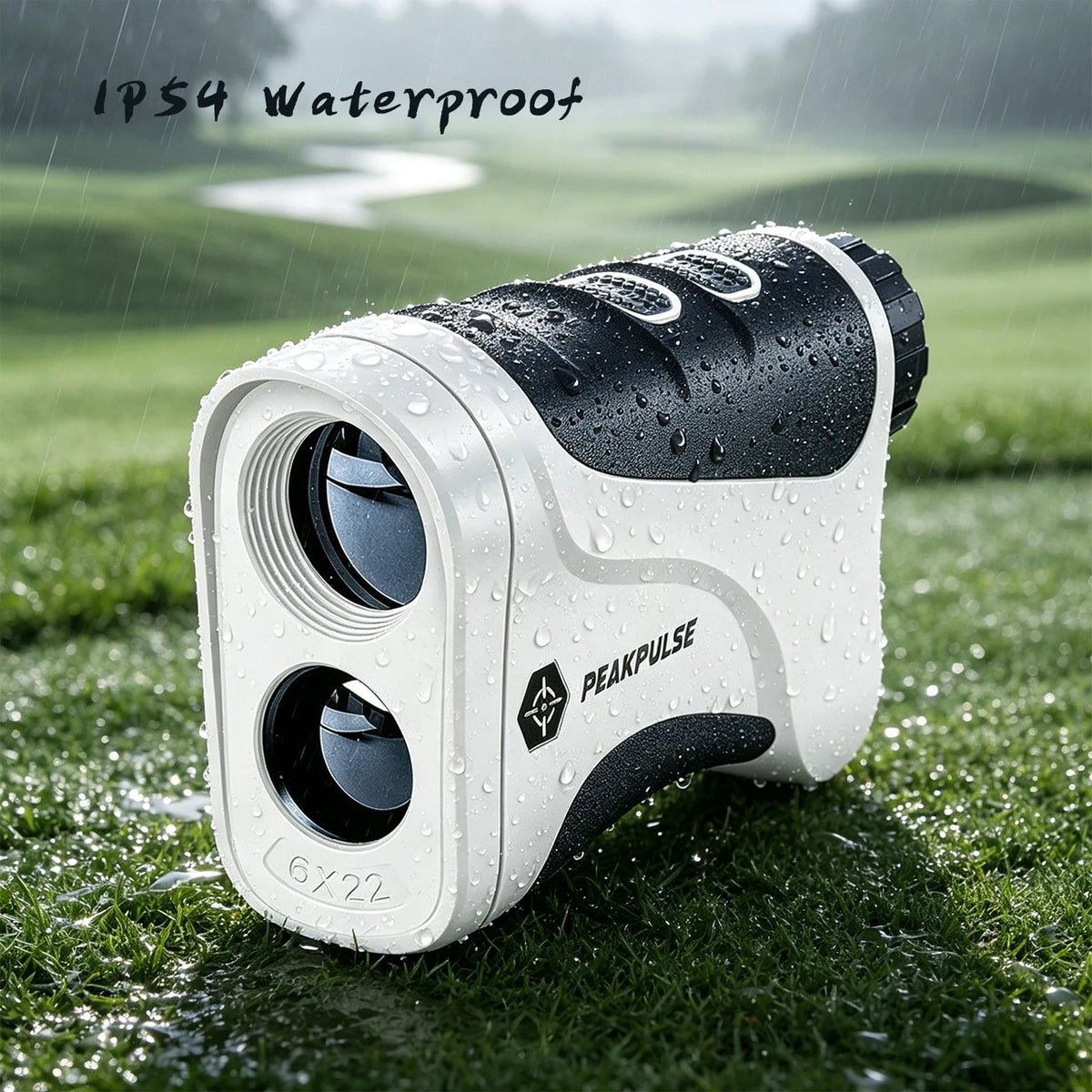 Peakpulse Golf Laser Rangefinder With Slope Compensation And Flag Lock