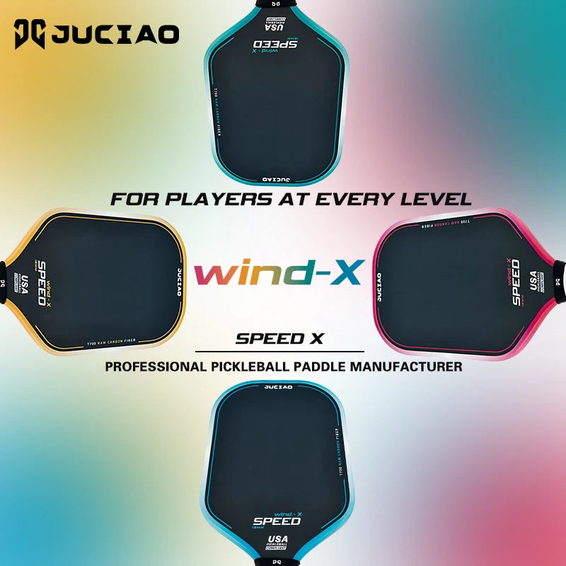 JUCIAO T700 Carbon Fiber Pickleball Paddle For Power And Spin