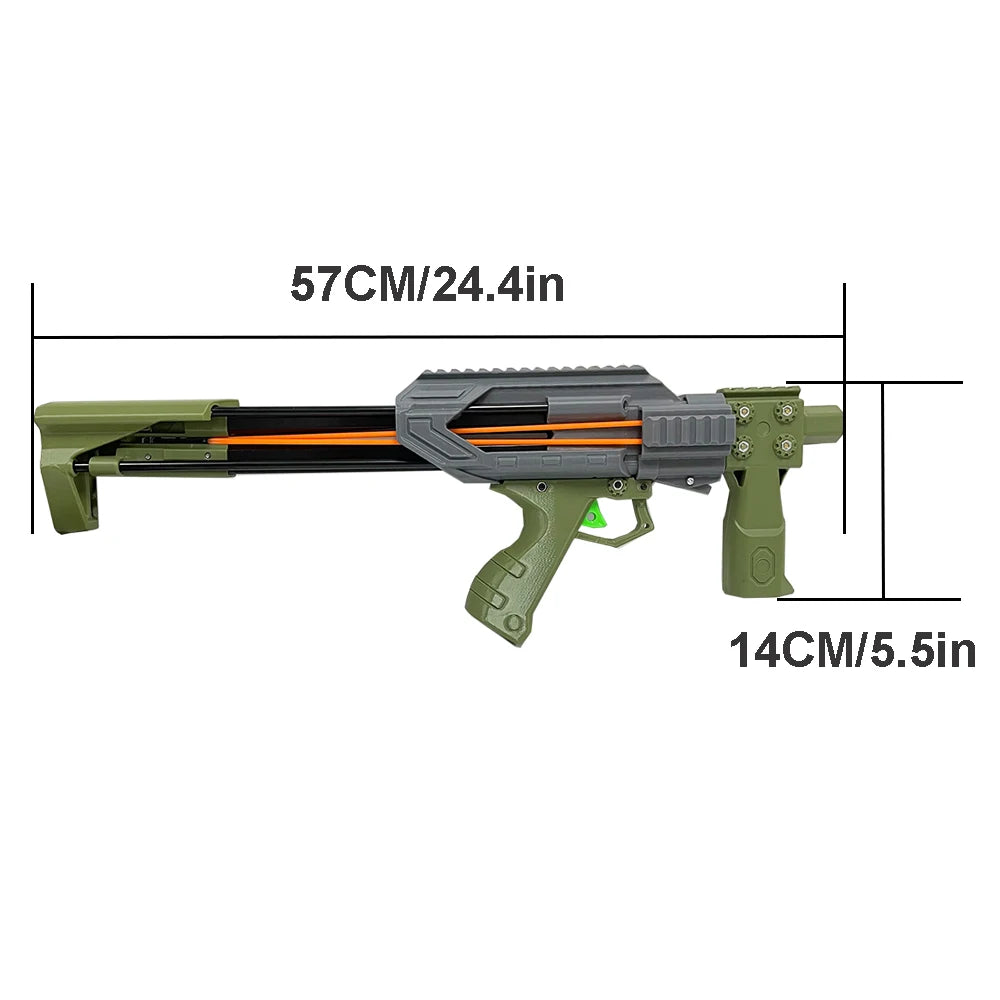 Heavy Duty Continuous Launch Hunting Slingshot With Trigger