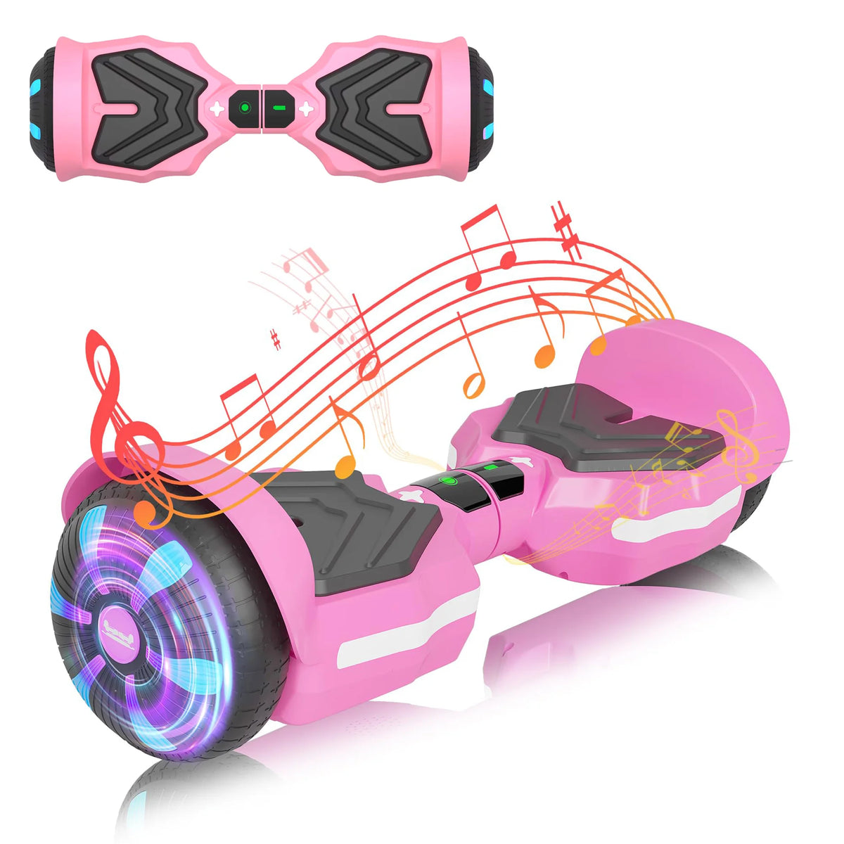 Electric Self Balancing Scooter With Bluetooth Speaker UL2272 Certified