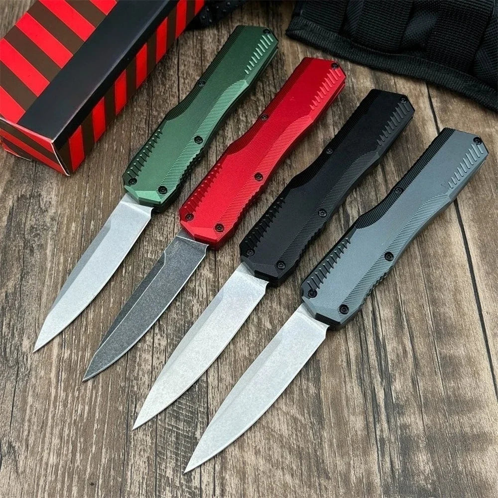 T6 Aluminum D2 Blade Outdoor Utility Knife For Camping EDC