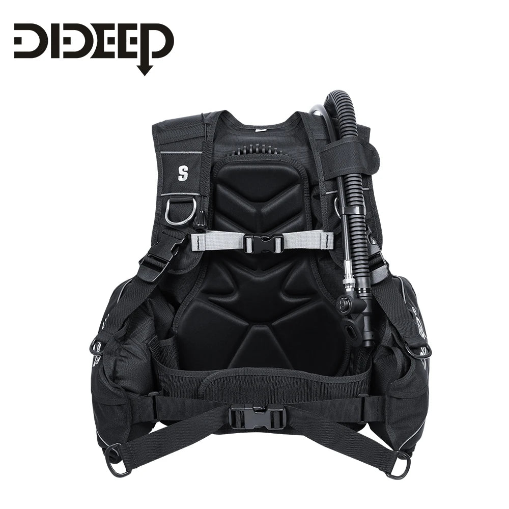 DIDEEP Professional Scuba Diving BCD Jacket Buoyancy Control Device