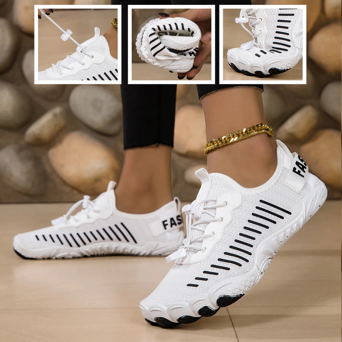 Barefoot Water Shoes Quick Dry Non Slip Aqua Sneakers