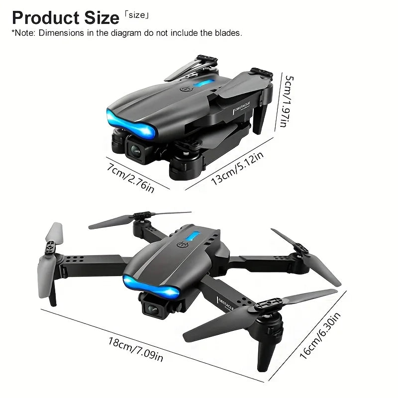 Compact Foldable Drone Featuring Dual Camera And Intelligent Return
