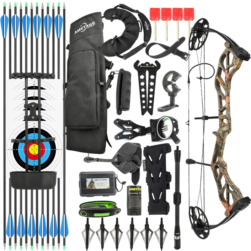 Durable Aluminum Archery Compound Bow For Professional Outdoor Hunting