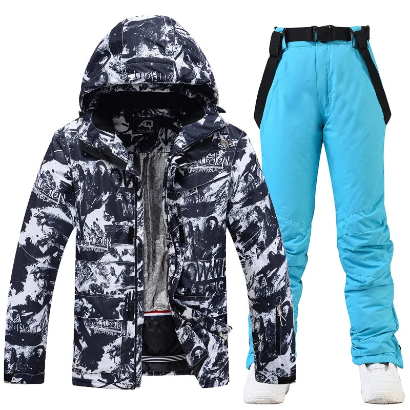 Arctic Queen Winter Snowboard Suit And Ski Jacket Set