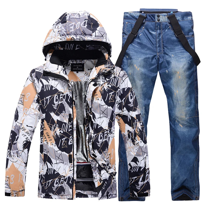 Arctic Queen Winter Snowboard Suit And Ski Jacket Set
