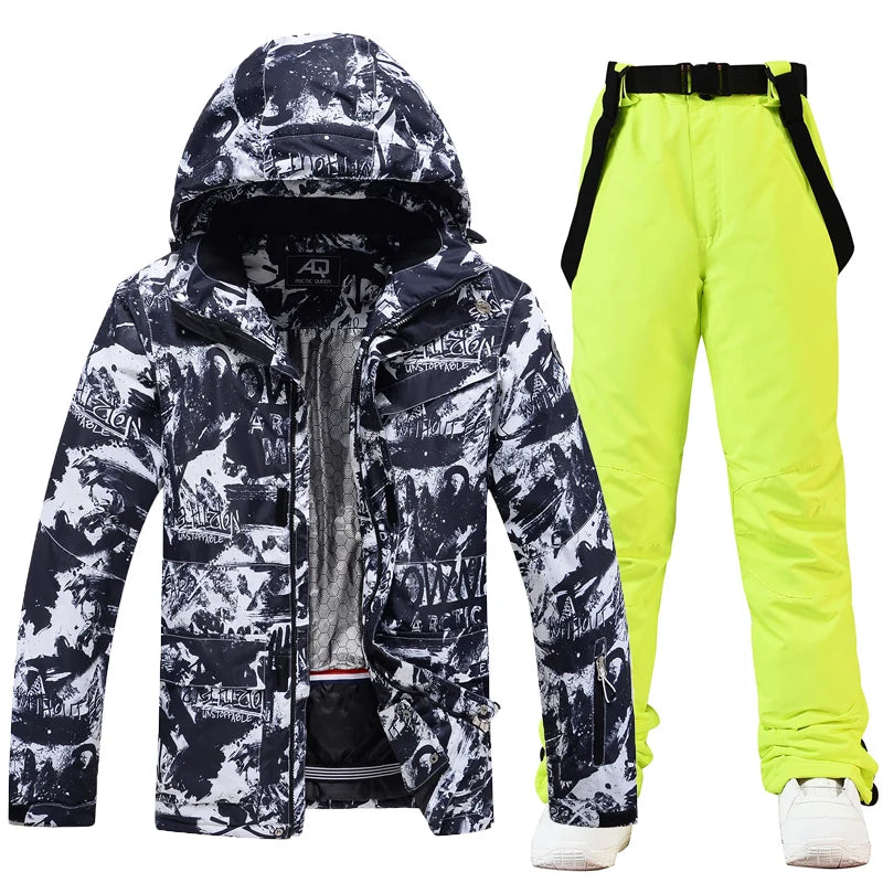 Arctic Queen Winter Snowboard Suit And Ski Jacket Set