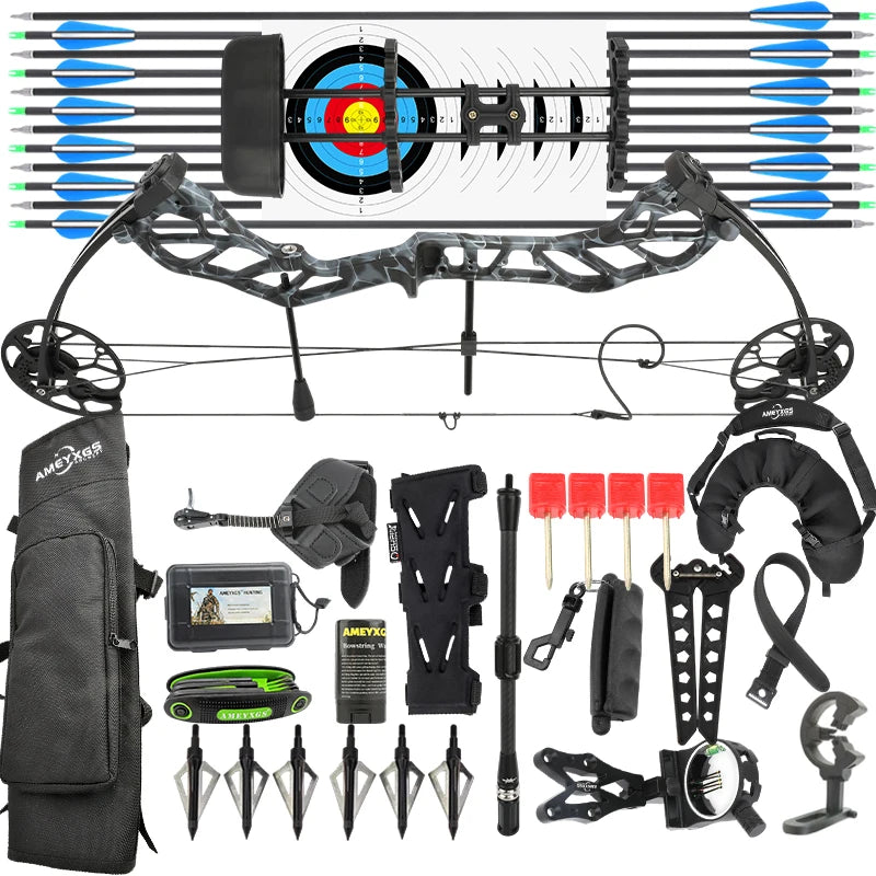 Durable Aluminum Archery Compound Bow For Professional Outdoor Hunting