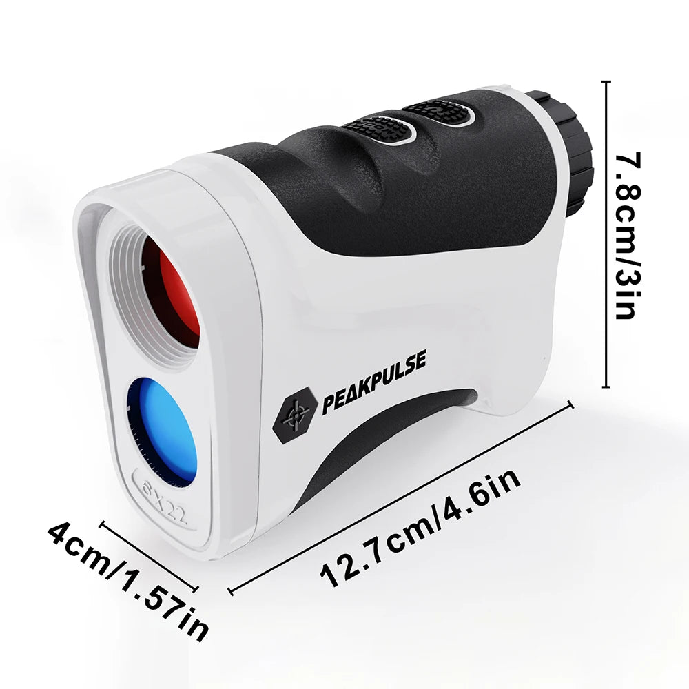 Peakpulse Golf Laser Rangefinder With Slope Compensation And Flag Lock