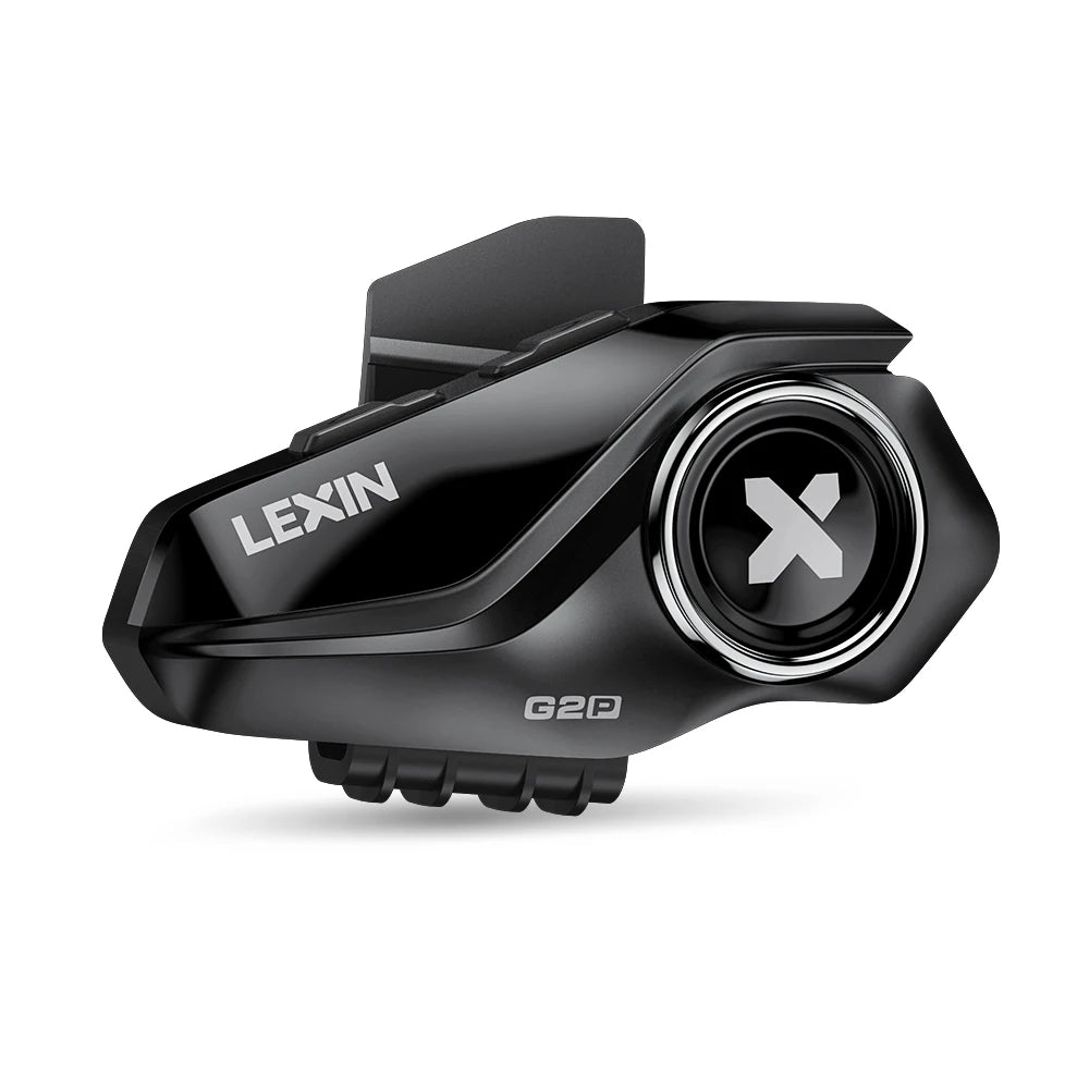 Lexin G2P Bluetooth Motorcycle Intercom Headset With FM Radio