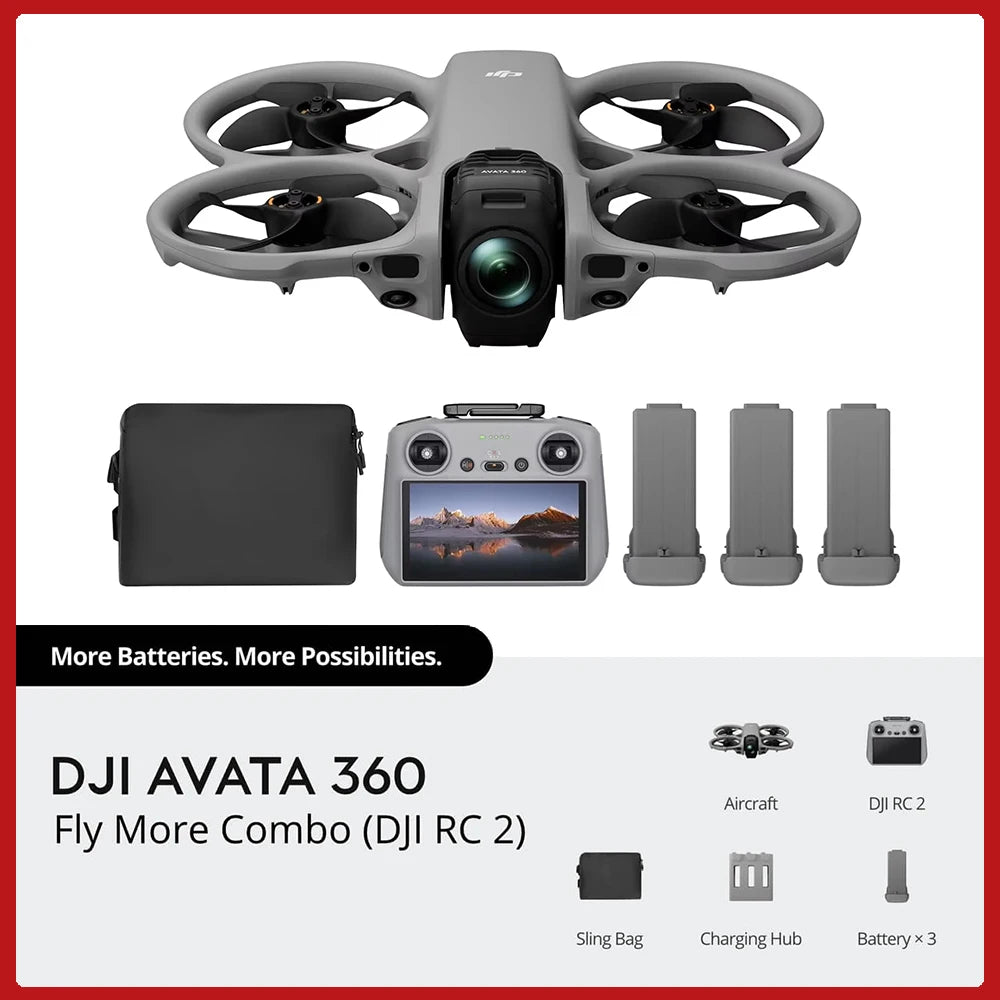 DJI Avata 360 Drone Features Advanced 8K Aerial Camera