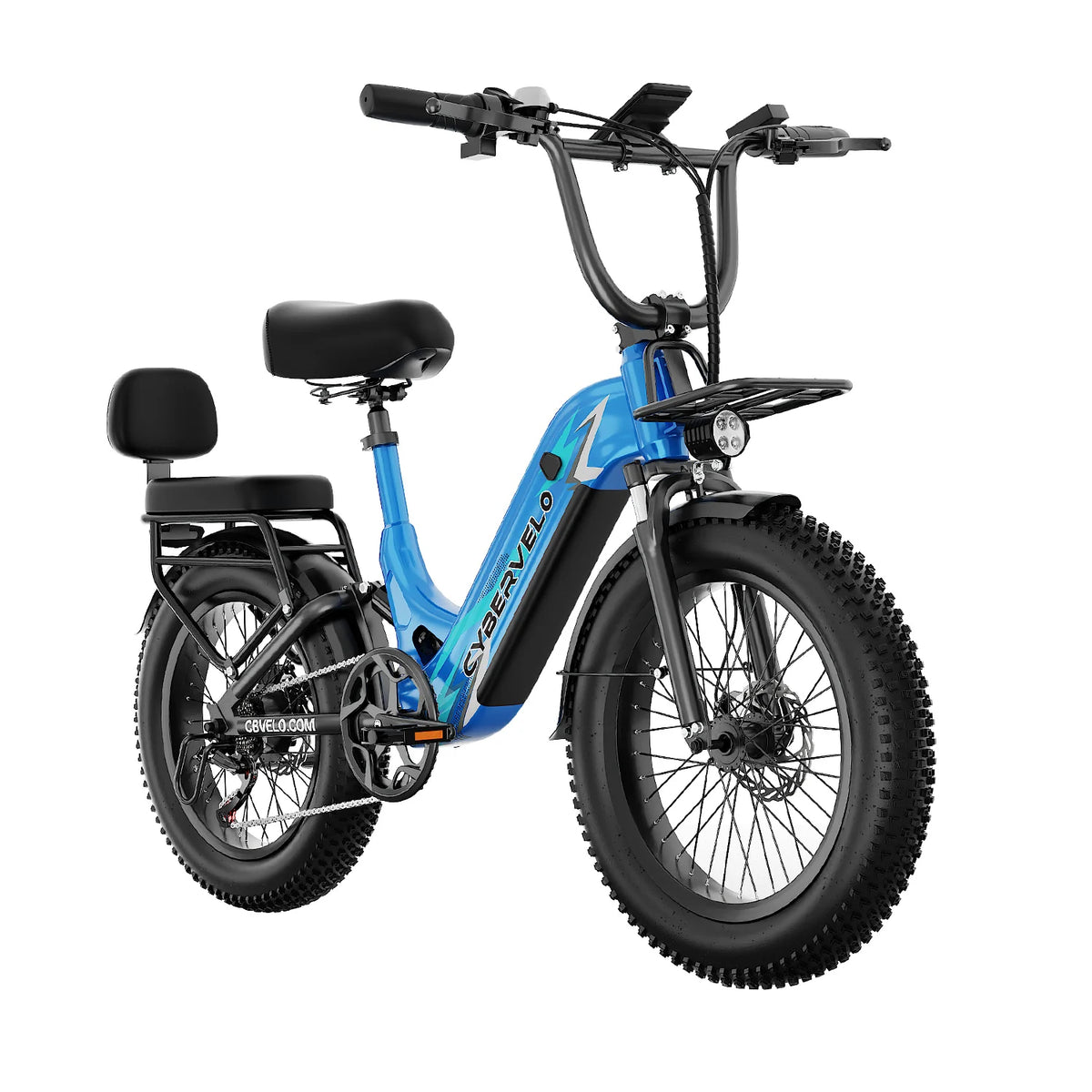 Cybervelo Step Thru Commuter Electric Bike With 1500W Motor