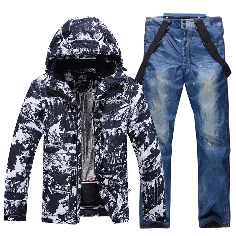 Arctic Queen Winter Snowboard Suit And Ski Jacket Set