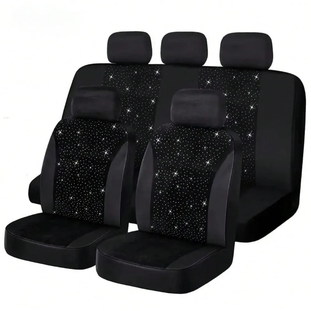 Luxury Faux Leather Car Seat Cover Set For All Seasons