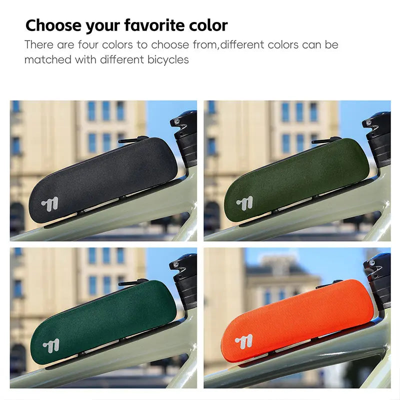 West Biking Waterproof Tpu Top Tube Cycling Storage Bag