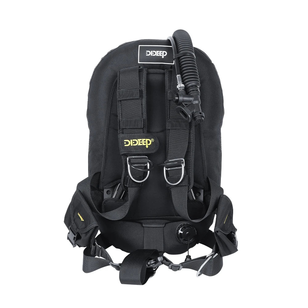 DIDEEP Donut Design Scuba Diving BCD Vest With Nylon Harness