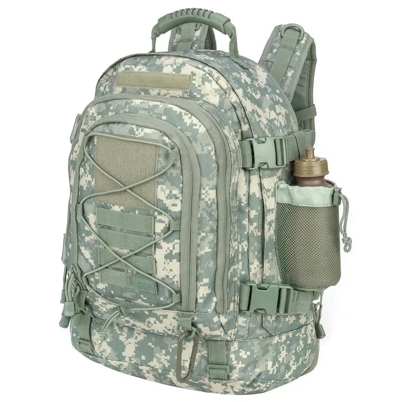 LQARMY Military Tactical Nylon Backpack For Outdoor Hiking And Camping
