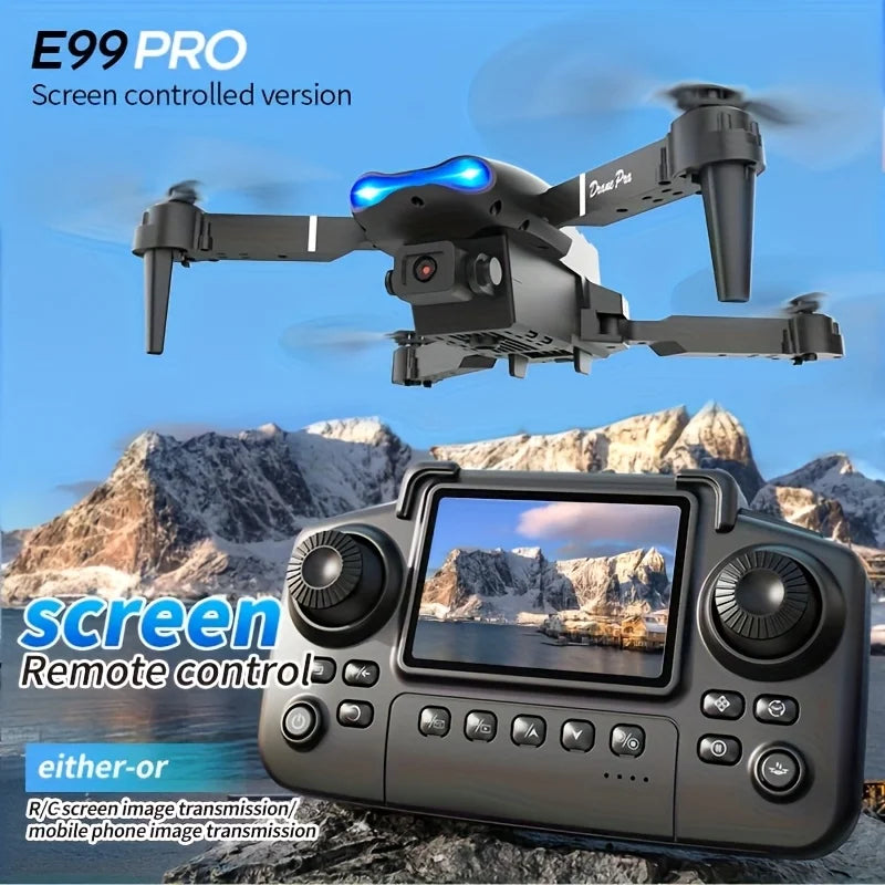 Compact Foldable Drone Featuring Dual Camera And Intelligent Return