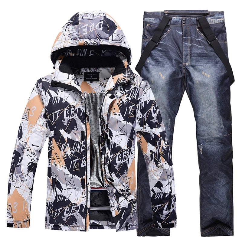 Arctic Queen Winter Snowboard Suit And Ski Jacket Set