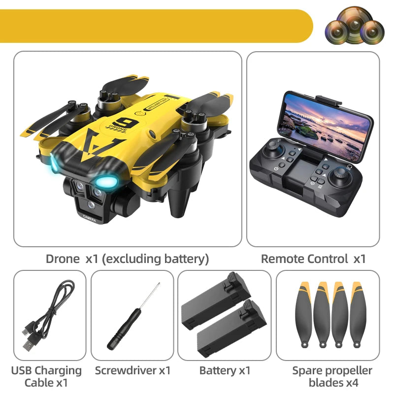 B9 Pro Foldable RC Drone With 4K Camera FPV Positioning